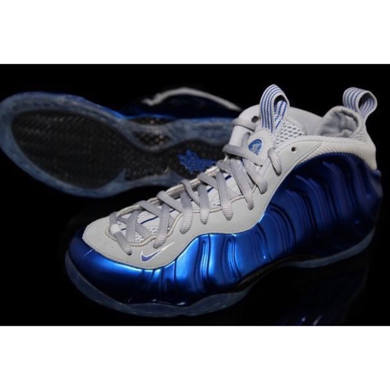 Nike Air Foamposite One Sport/Game Royal-WLF Grey 2014 正品