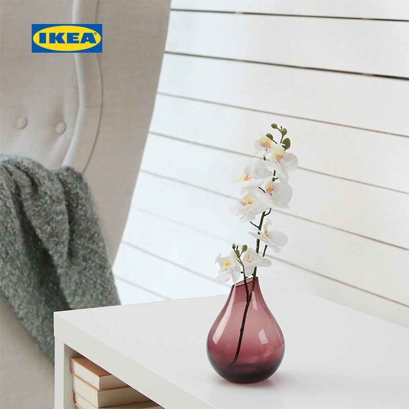 【熱銷免運】IKEA宜家蘭花人造花花瓶組合tk730