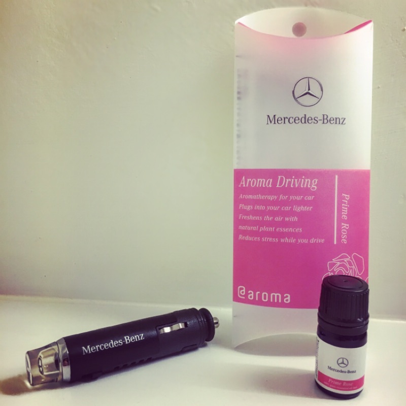 Mercedes Benz 賓士原廠汽車精油薰香劑 Aroma Driving電子精油器 精選玫瑰香