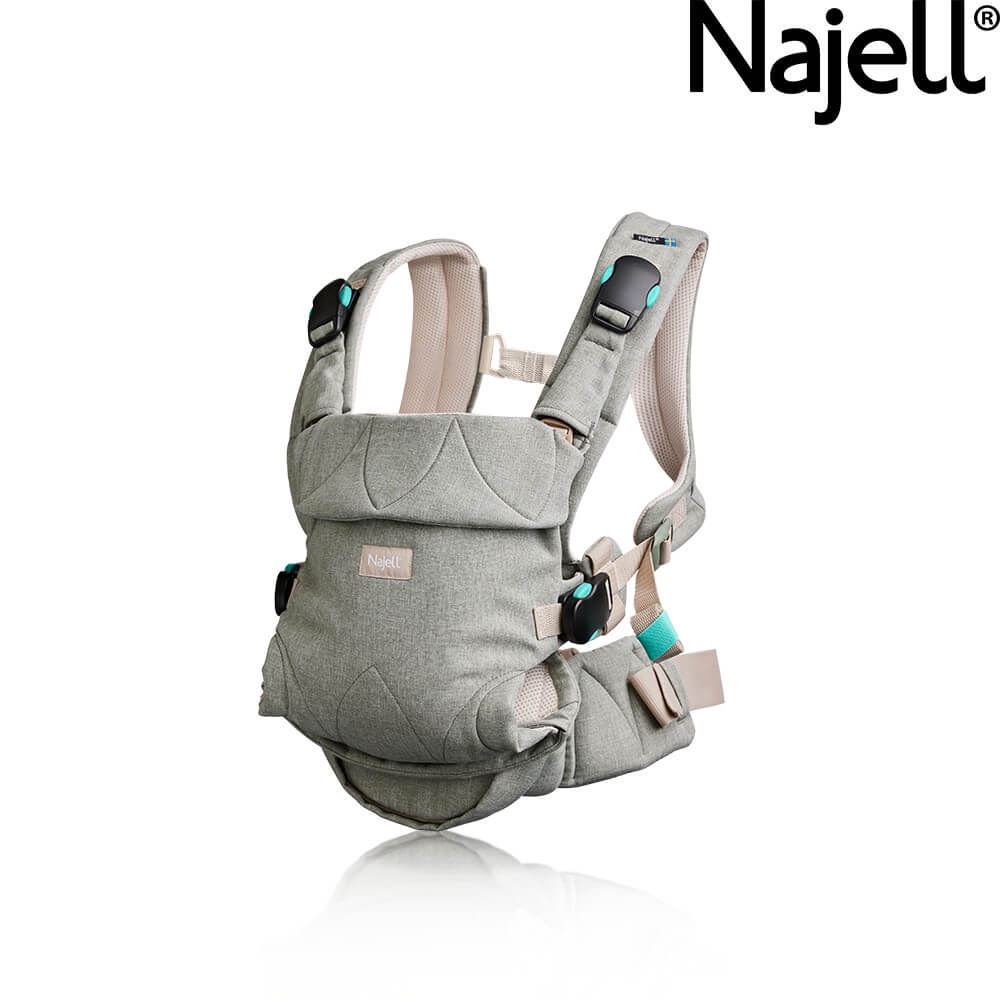 瑞典Najell Original V2嬰兒揹帶寶寶揹巾背帶背巾(磁扣網眼透氣坐墊式)【BabyGarden】 | 蝦皮購物