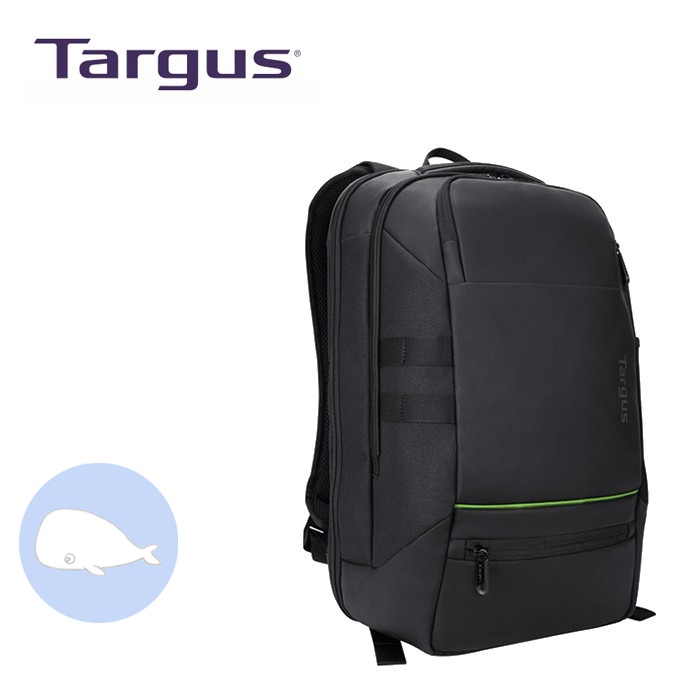 【小鯨魚包包館】Targus 14吋電腦後背包 TSB940AP 黑色 後背包 筆電後背包