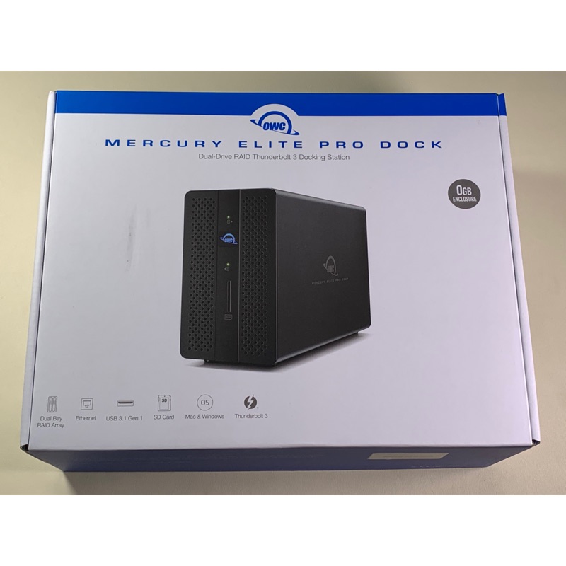 [極新開箱福利品] OWC Mercury Elite Pro Dock 硬碟外接盒