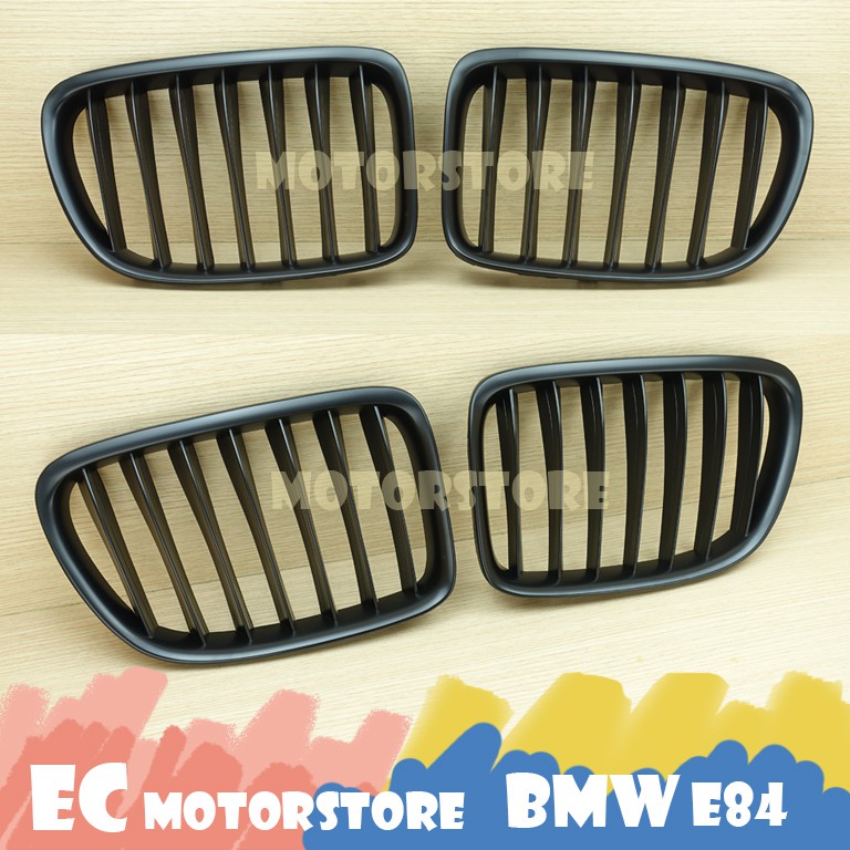 BMW 寶馬 2009~2014 X1 E84 消光黑鼻頭 水箱護罩 水箱罩