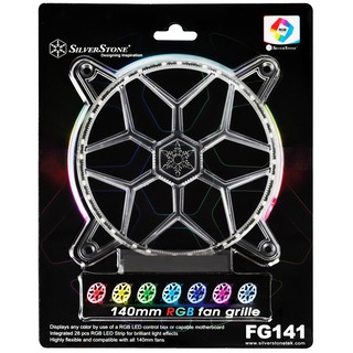 silverstone 銀欣fg141 rgb風扇護網14公分 現貨 廠商直送