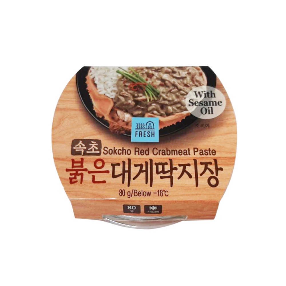 ❄️冷凍品❄️【韓國GS25】即食束草松葉蟹膏醬（80g）