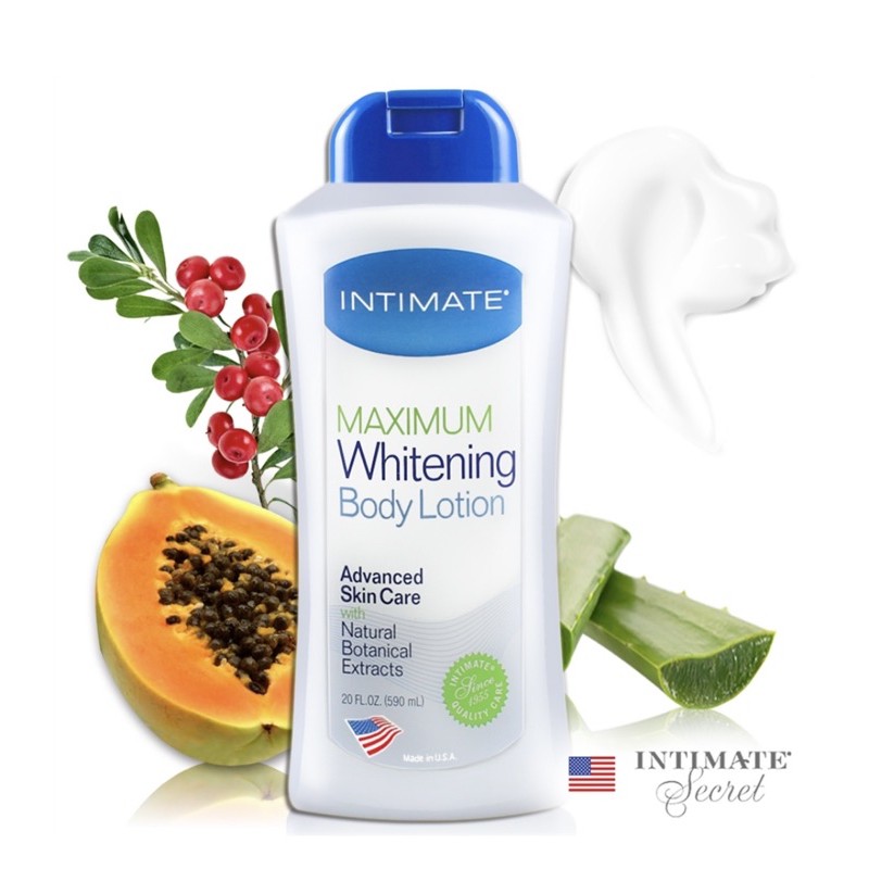 美國Intimate茵她美極致美白潤膚乳液590ml