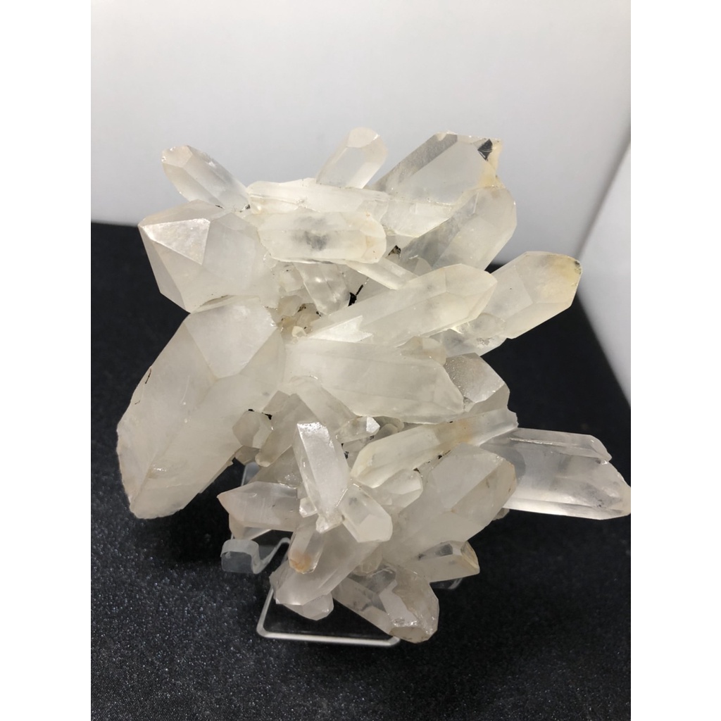 浮生白水晶簇(無拋光、打磨)自礦區開採天然白水晶
