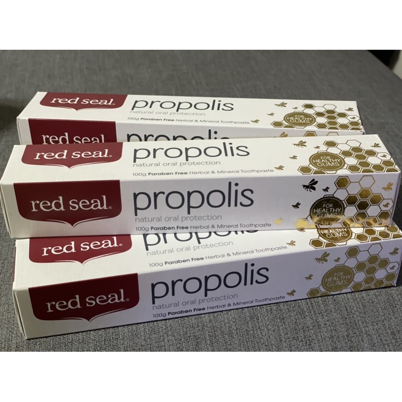蜂膠牙膏 澳洲 Red Seal 紐西蘭牙膏