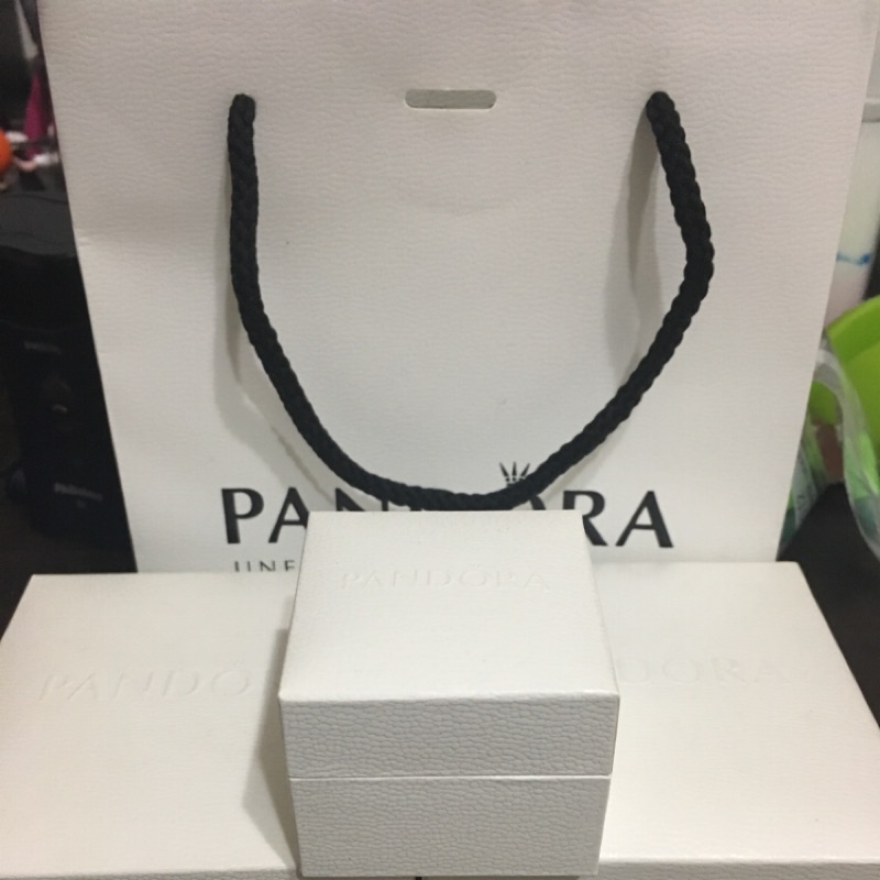 Pandora 手鍊盒 串珠盒 小白盒 戒指盒 墜飾盒