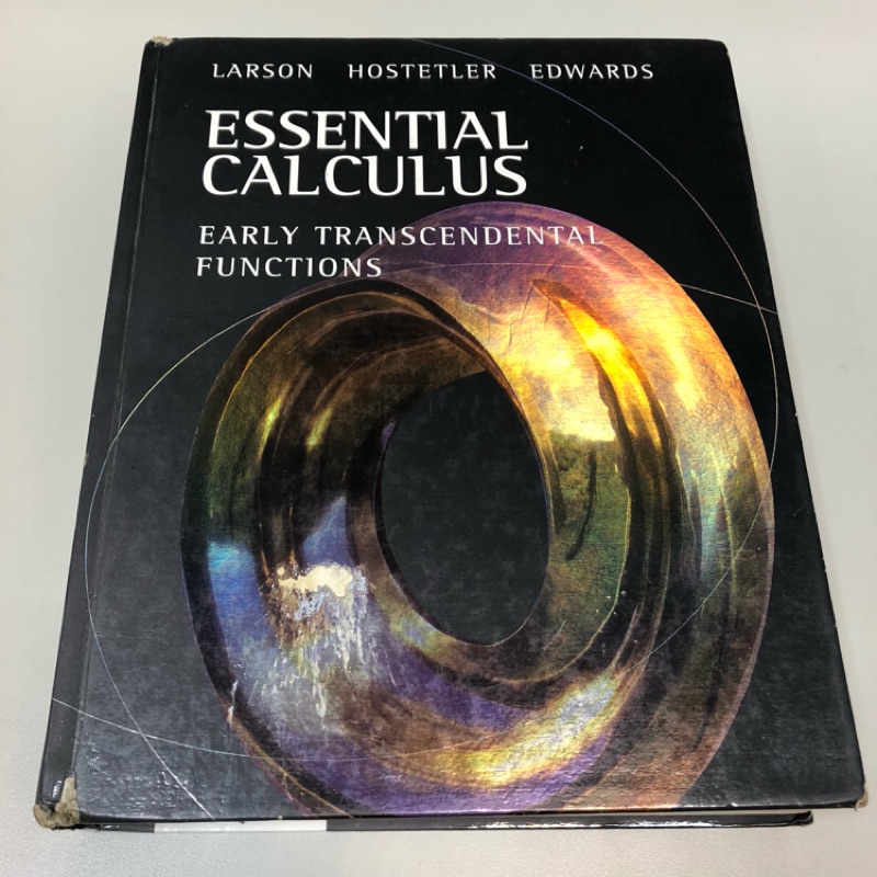 (二手書) 醫理工 Essential Calculus Larson 8成新 精裝版