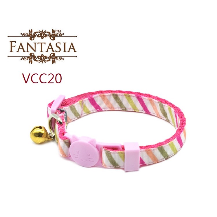 【VCC20】成貓安全項圈(S) 安全插扣 防勒 貓項圈 鈴鐺 范特西亞 Fantasia