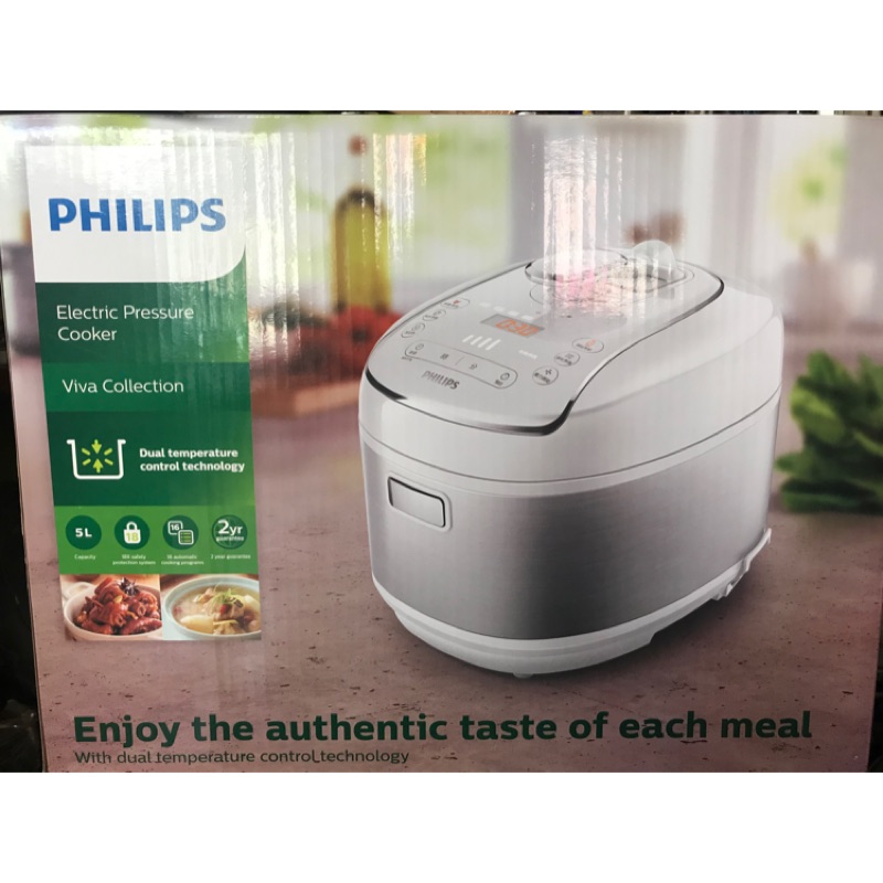 Philips飛利浦萬用電子鍋HD2140（可煮飯，保固中）