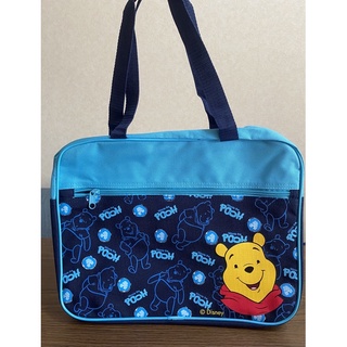 《全新現貨》迪士尼Winnie Pooh維尼熊方形手提包/書包