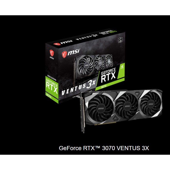 GeForce RTX™ 3070 VENTUS 3X 無鎖