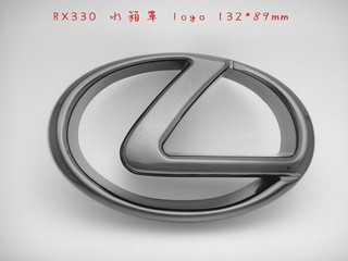 LEXUS 凌志 RX 330 水箱罩 LOGO 前標誌 鍍鉻黑 黑鉻