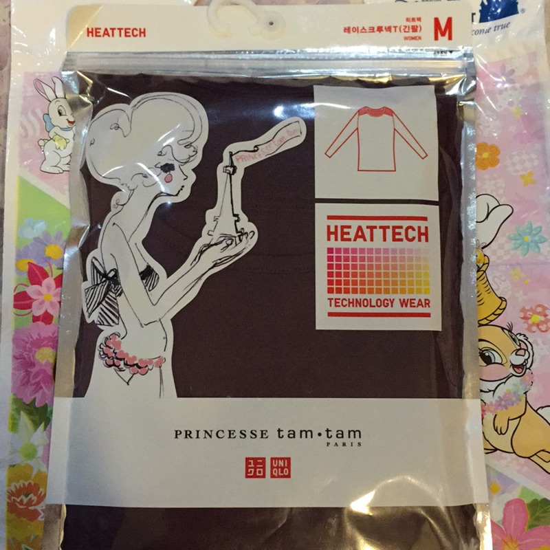 《現貨》Uniqlo princesse tam. tam 蕾絲 系列 發熱衣 Heattech