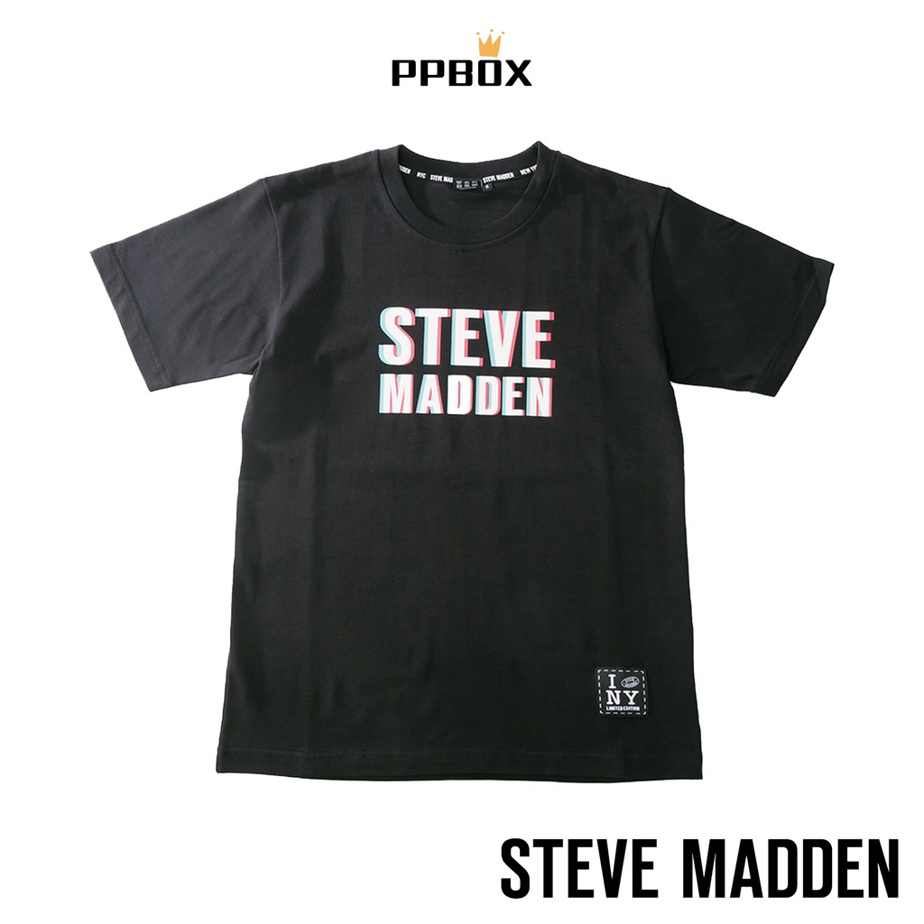 Steve Madden 殘影TICTOC 重磅 短T T恤【SM_80453】T-Shirt 短袖 棉衣 衣服