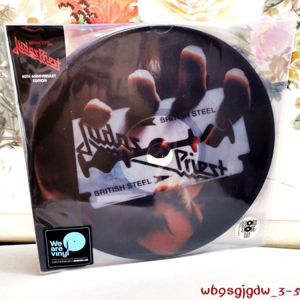 原裝正版Judas Priest British Steel 2LP 黑膠 限量圖案膠原版shidge