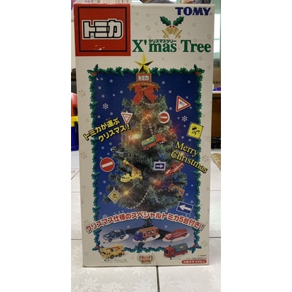 ［現貨］Tomica Tomy多美 舊藍標 30周年紀念 聖誕樹 X’mas Tree 附小車