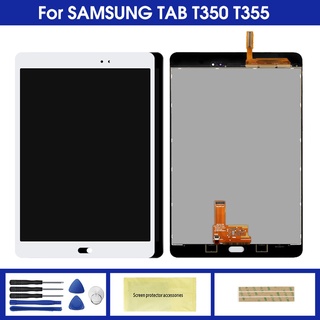 SAMSUNG 適用於三星 Galaxy Tab one Sm-T355 T353 T350 Sm-T350 液晶顯示屏