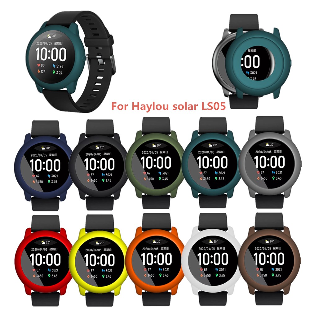 台灣現貨 Haylou Solar LS05 智能手錶 智慧手錶 保護殼 全包邊框殼 防摔軟殼 多色可選 LS05
