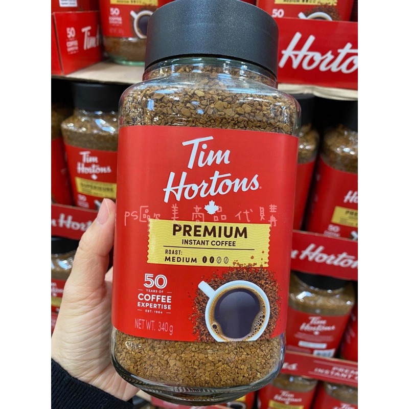 ｛限時預購｝加拿大Tim Hortons中度烘培即溶咖啡340g