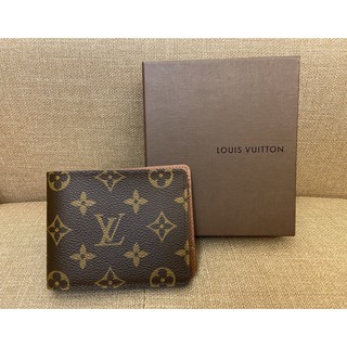 【Lan's Closet ♫】LV M60895 經典Monogram印花摺疊短夾