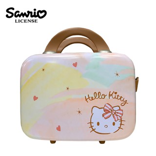 含稅 凱蒂貓 手提行李箱 化妝箱 收納箱 手提收納盒 旅行用品 Hello Kitty 三麗鷗 Sanrio 日本正版