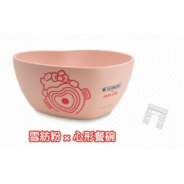 Hello Kitty 造型鑄鐵鍋+餐盤餐碗