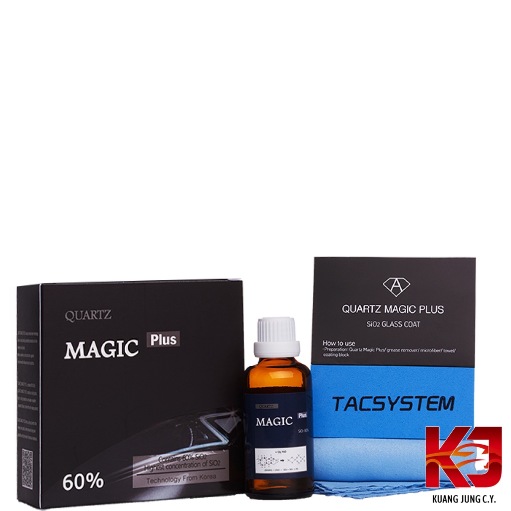 TAC system Quartz Magic Plus 60% 50ml 鋁圈 塑料 鍍膜 虎姬漆蠟