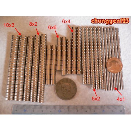 《強力磁鐵便利店》(直徑1.5-4mm)釹鐵硼強力磁鐵-小顆圓片