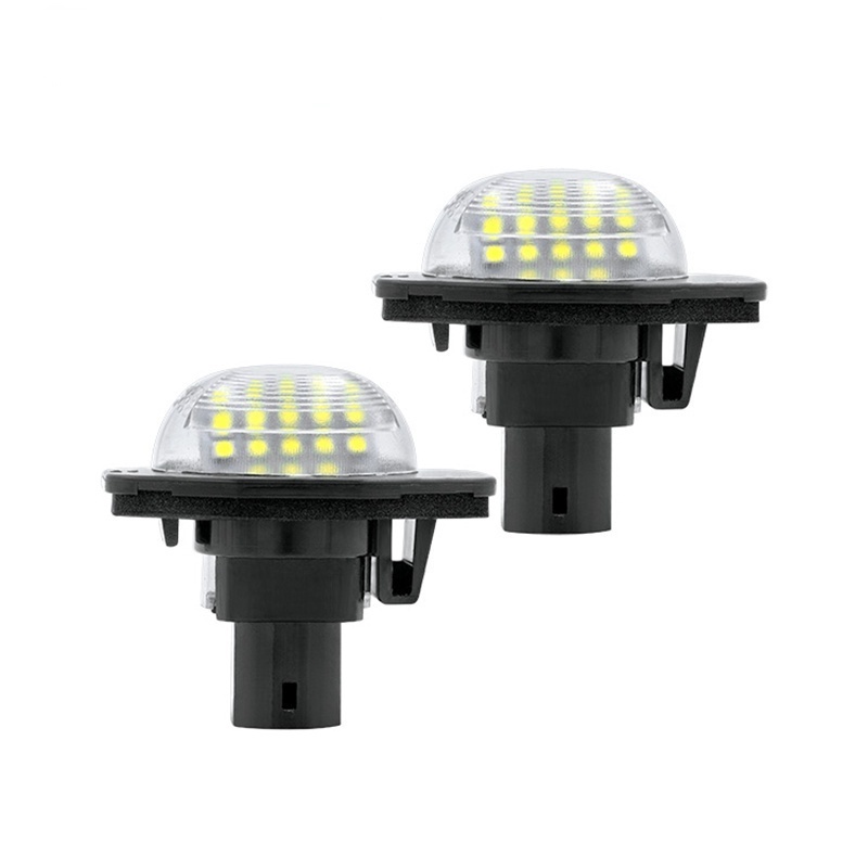 1 對 Led 牌照燈適用於豐田 ALPHARD GGH20 AURIS ADE150 NDE150 ZRE151 ZZ