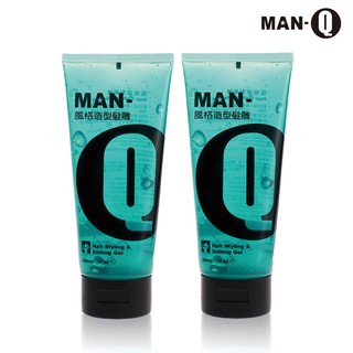 MAN-Q 風格造型髮雕200gx2瓶/不黏膩 定型 快乾 滿699免運