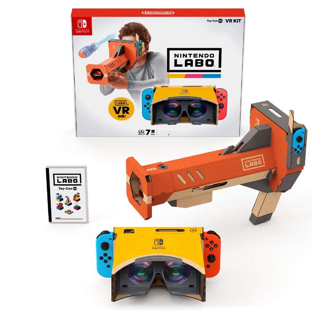 任天堂 Labo Toy-Con 04: VR套裝 - 入門版 +火箭筒 Switch NS