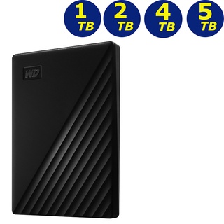 WD 1TB 2TB 4TB 5TB my passport 威騰 USB 3.0 2.5吋 外接 行動硬碟-黑色