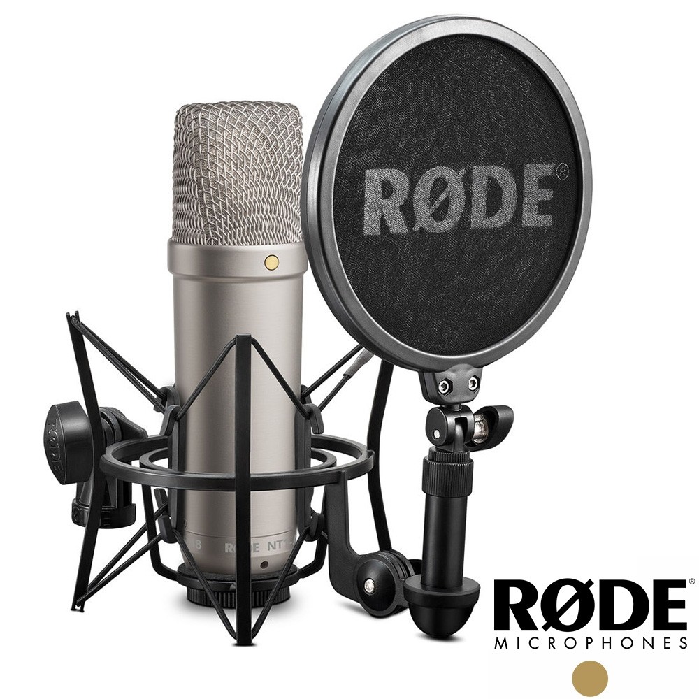Rode  NT1-A  NT1A 麥克風 錄音室級 大震膜 直播麥克風 附避震架 防噴罩