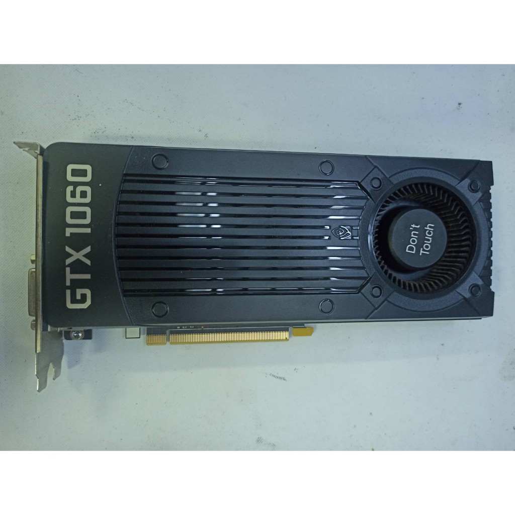 NVIDIA GeForce GTX 1060 3G DDR5單風扇 顯示卡&lt;二手良品&gt;