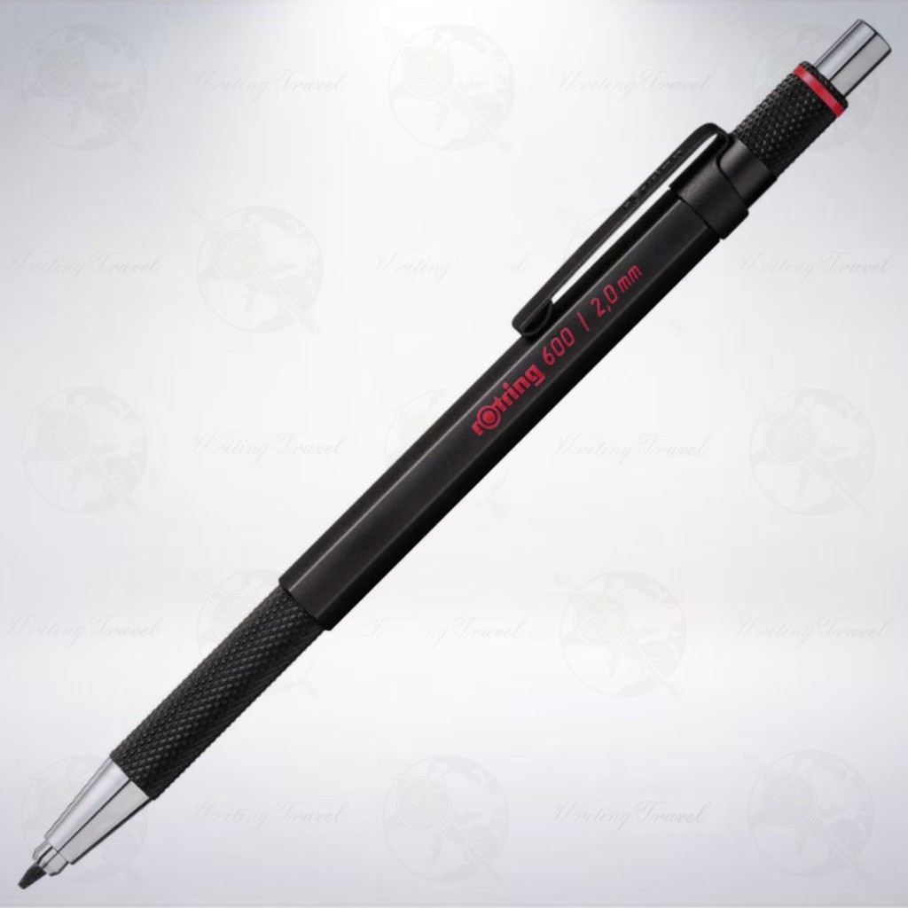 德國 紅環 rOtring 600 2.0mm 自動鉛筆: 黑色/Black