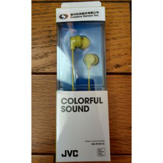 JVC HA-FX10 繽紛多彩入耳式耳機-青檸
