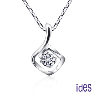 ides愛蒂思鑽石 設計款30分E/VS1八心八箭完美3EX車工鑽石項鍊/環抱