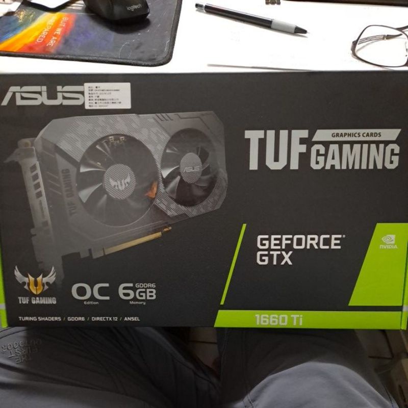 ASUS TUF-GTX1660TI-O6G-EVO-GAMING 顯示卡 全新公司貨未拆封