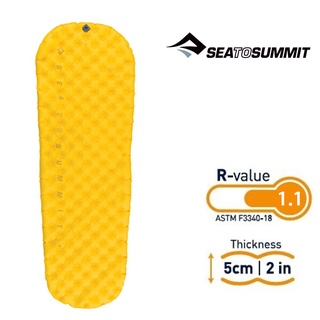 SEA TO SUMMIT 澳洲 超輕量系列充氣睡墊 台灣製 黃 STSAMULRAS 獨立筒 5cm 登山睡墊