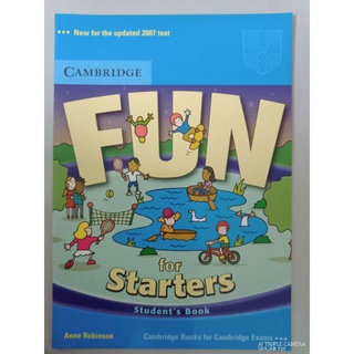 FUN for Starters(CAMBRIDGE )劍橋英文練習本