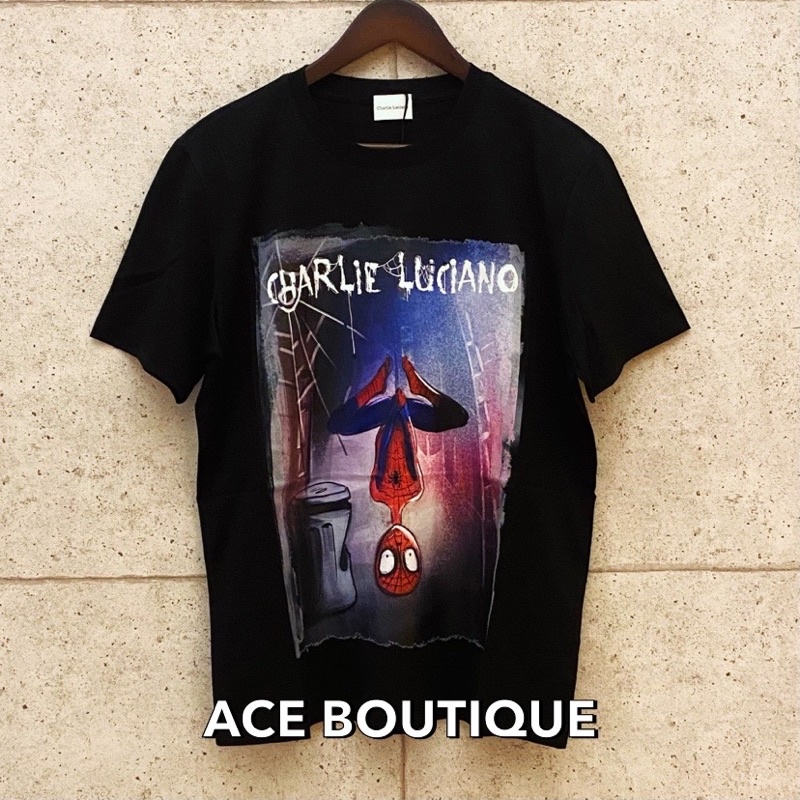 ACE BOUTIQUE♠️Charlie Luciano CL 經典款 蜘蛛人 短T