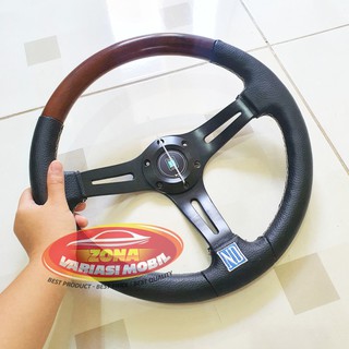 全新柚木汽車轉向現代經典型號 ND 14 英寸通用