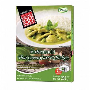 【蝦皮茉兒】KITCHEN88泰式辣味綠咖哩雞肉 &amp; 泰式酸辣湯調理包 COSTCO 好市多