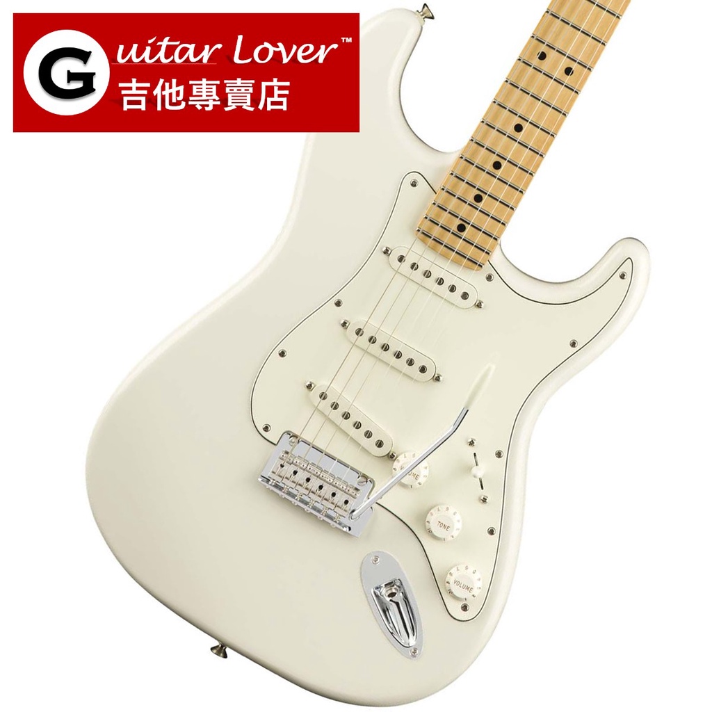 Fender Stratocaster Player polar white Maple 墨廠 北極白