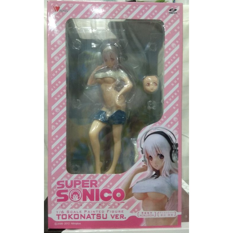 巨無霸 公仔 SUPER SONICO 超級索尼子 索尼子 常夏 便衣 可脫 港版