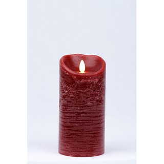【Luminara 盧米娜拉 擬真火焰 蠟燭】 耶誕紅肉桂香氛水紋蠟燭禮盒（大）/66004 +加贈充電電池組
