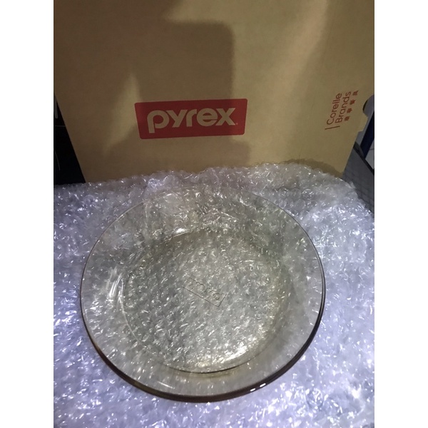 全新 Pyrex康寧19公分 透明餐盤